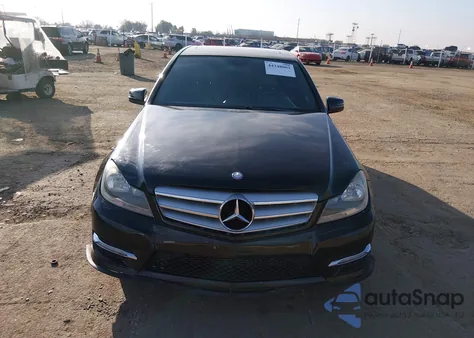 2012 Mercedes-Benz C 250 Sport from USA, damaged, VIN WDDGF4HB9CA647642